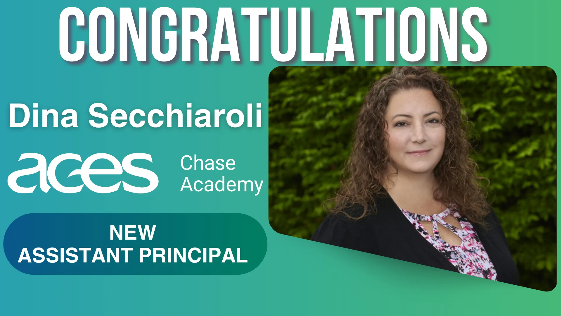 Assistant Principal at ACES Chase Academy Appointed