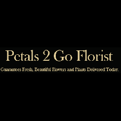Petals 2 Go Florist Logo
