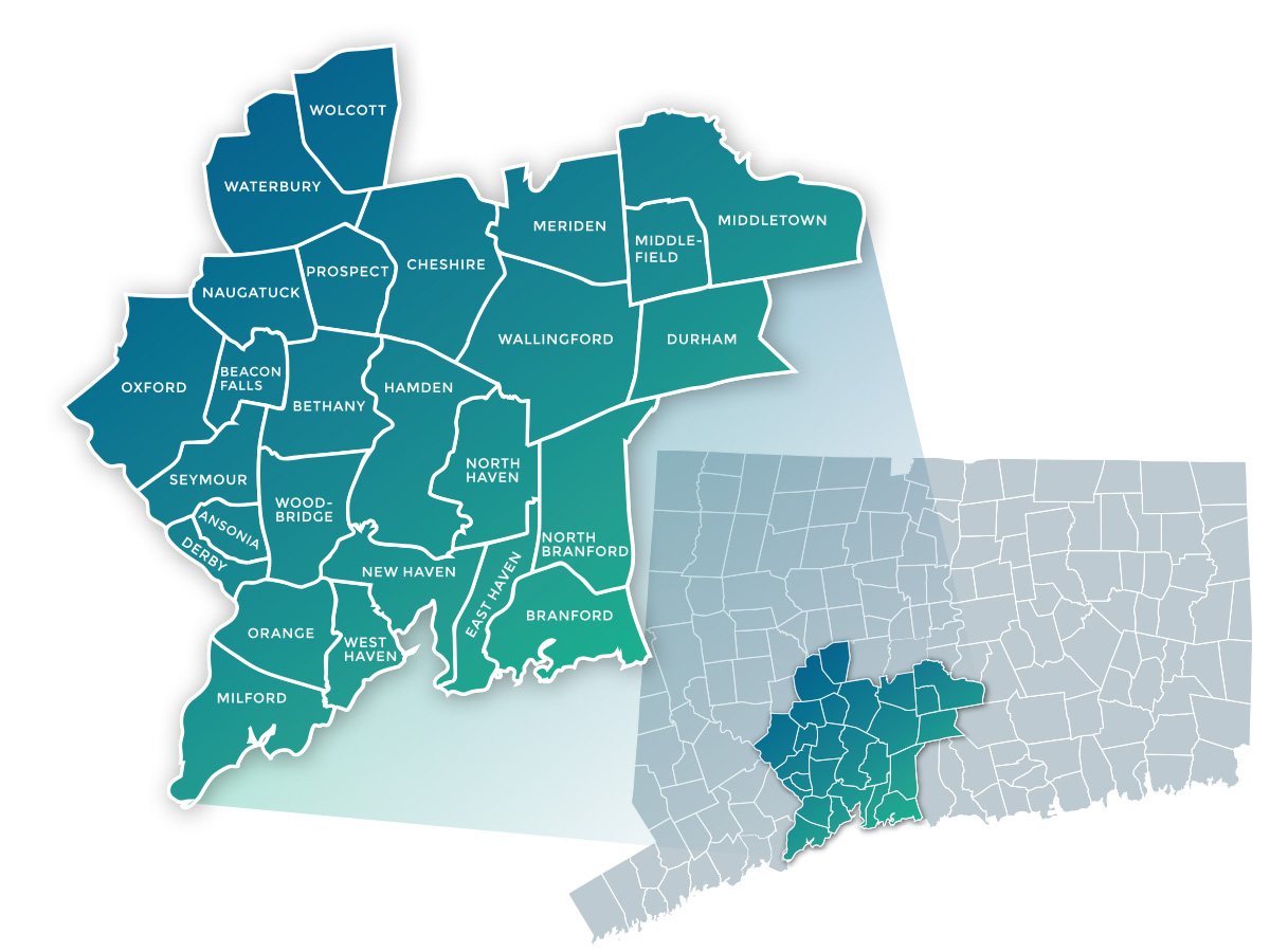 Map of districts ACES services