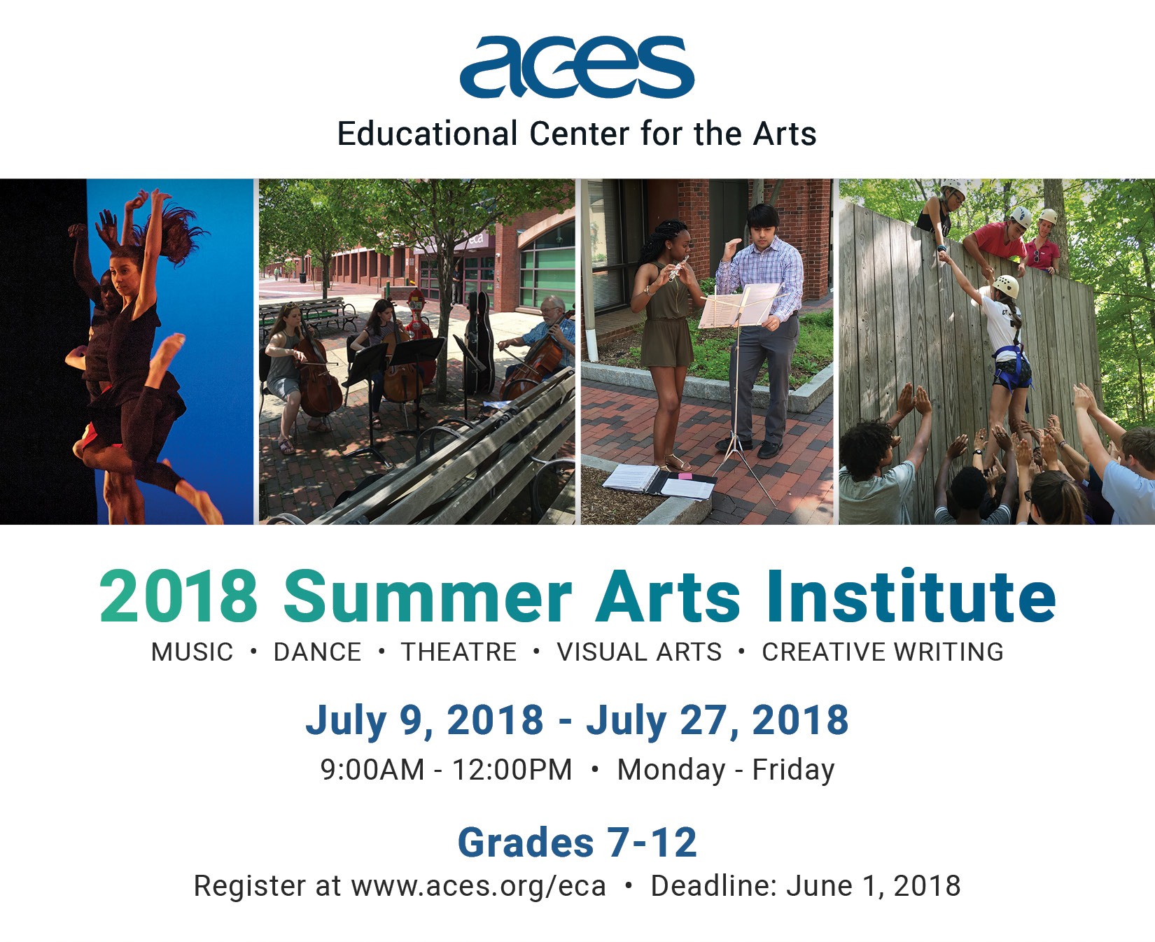 Educational Center for the Arts Summer Arts Institute