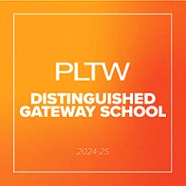 PLTW distinguished gateway school icon