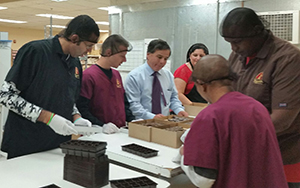 Group Supported Employment program at Fascia's Chocolates