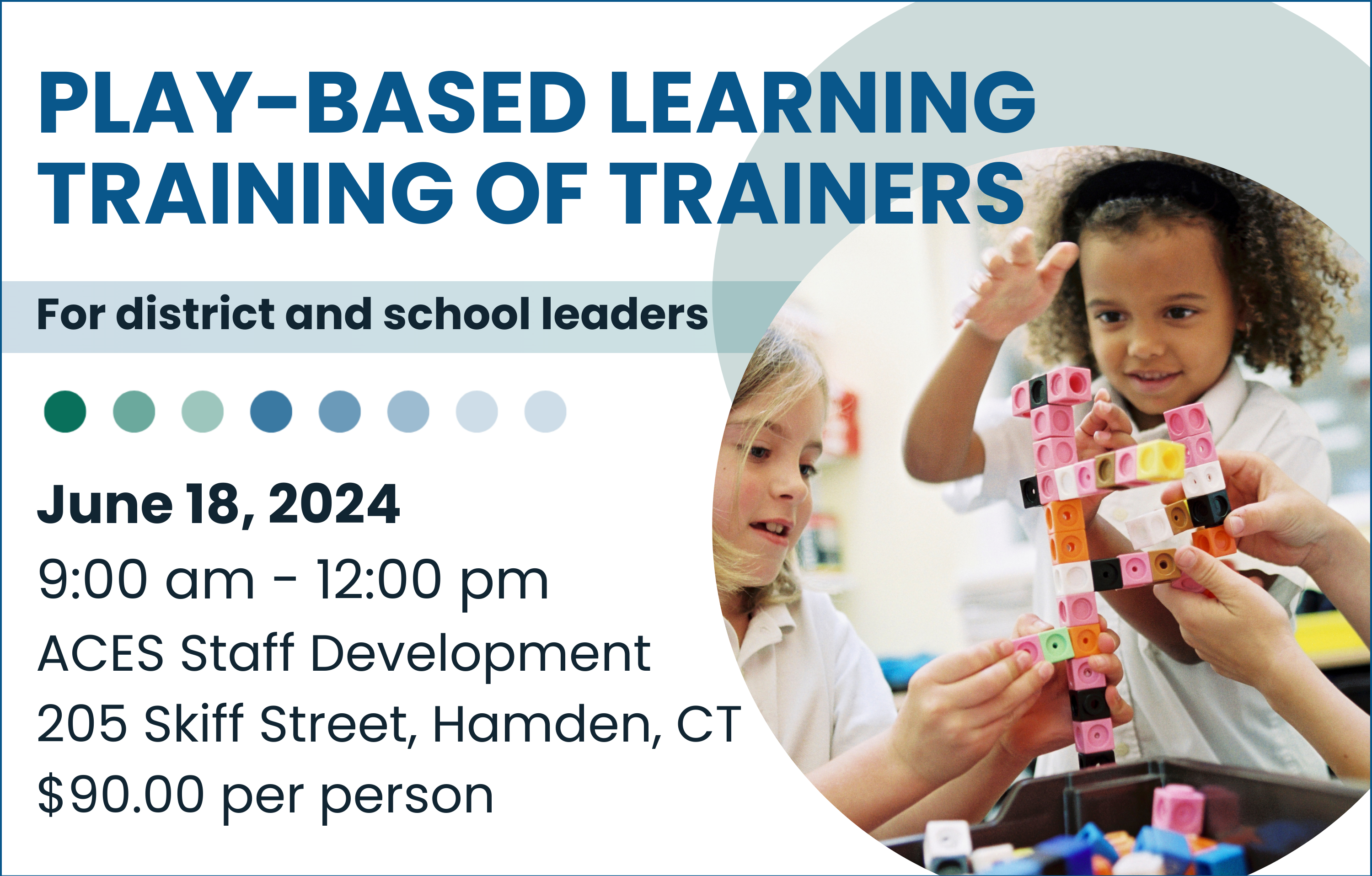Register for Play-Based Learning Training of Trainers